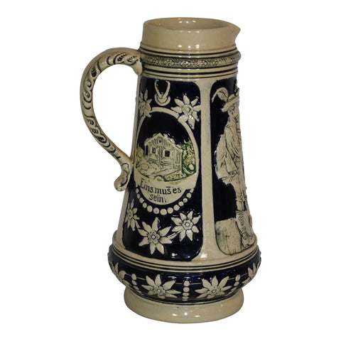 German Glazed Pitcher