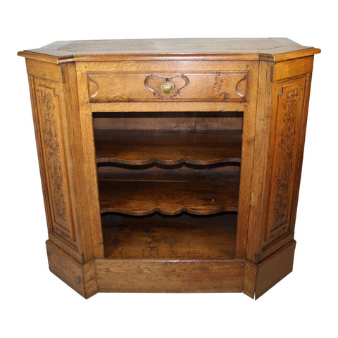 Carved Oak Sideboard