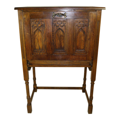Gothic Oak Cabinet