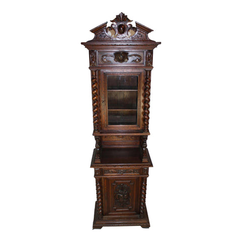 Carved Oak Cabinet