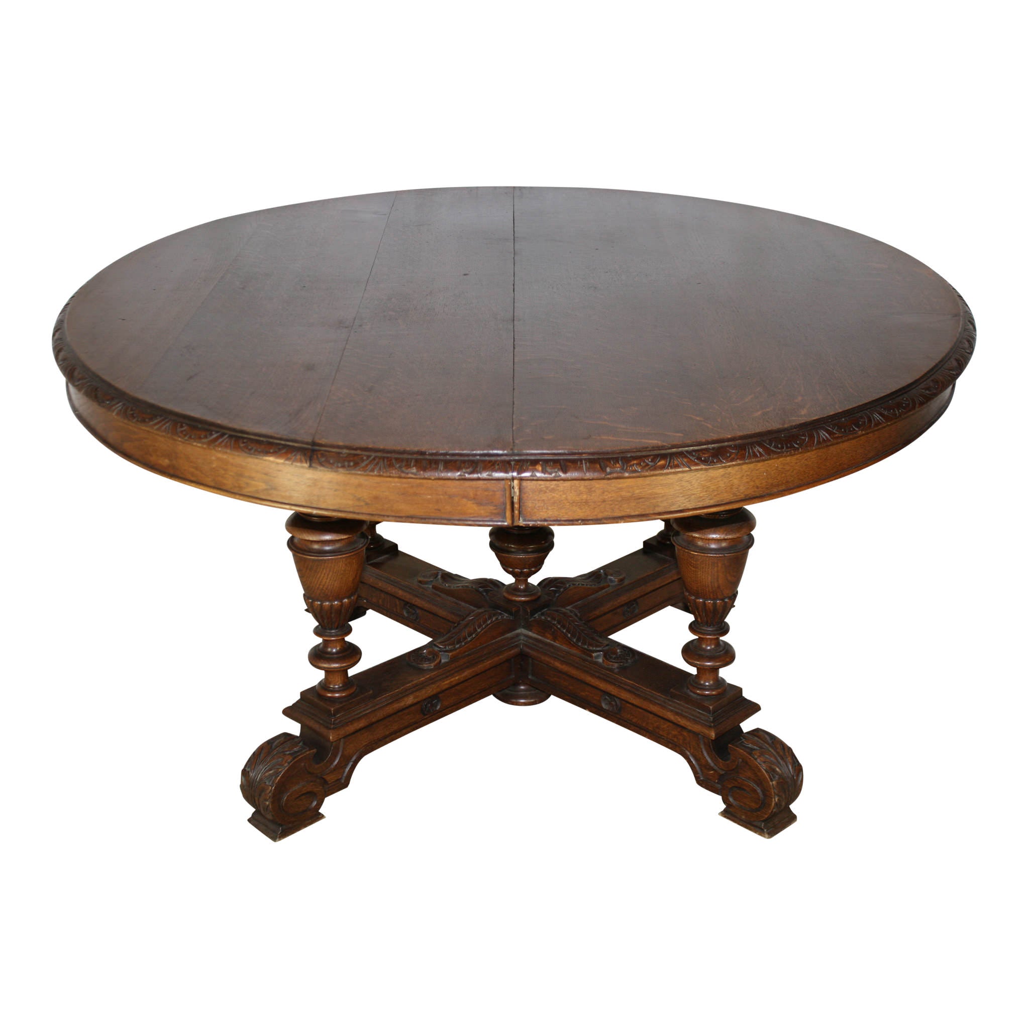 ski-country-antiques - Belgian Oval Table