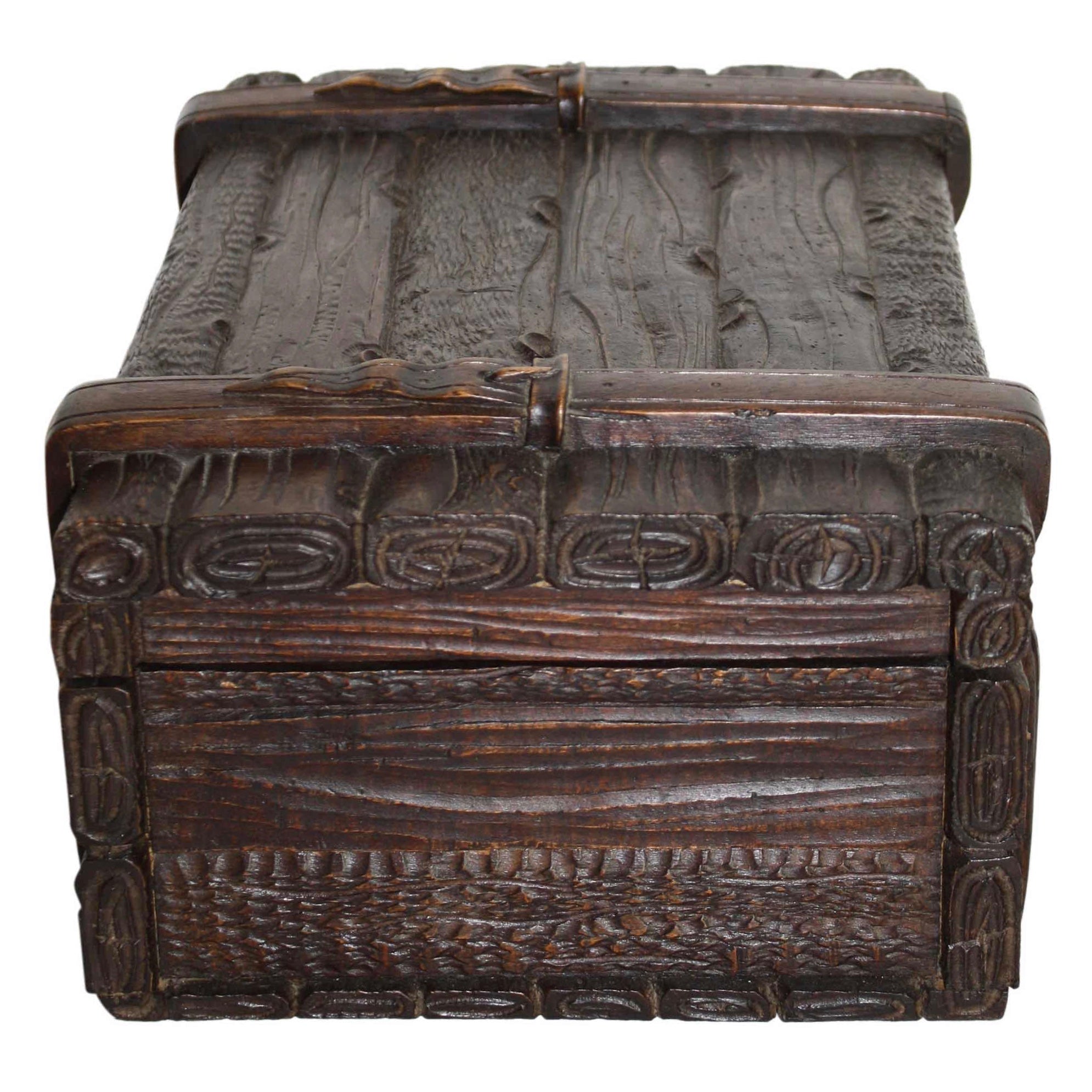 Swiss Black Forest Carved Box