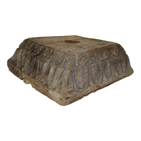 Carved Column Base