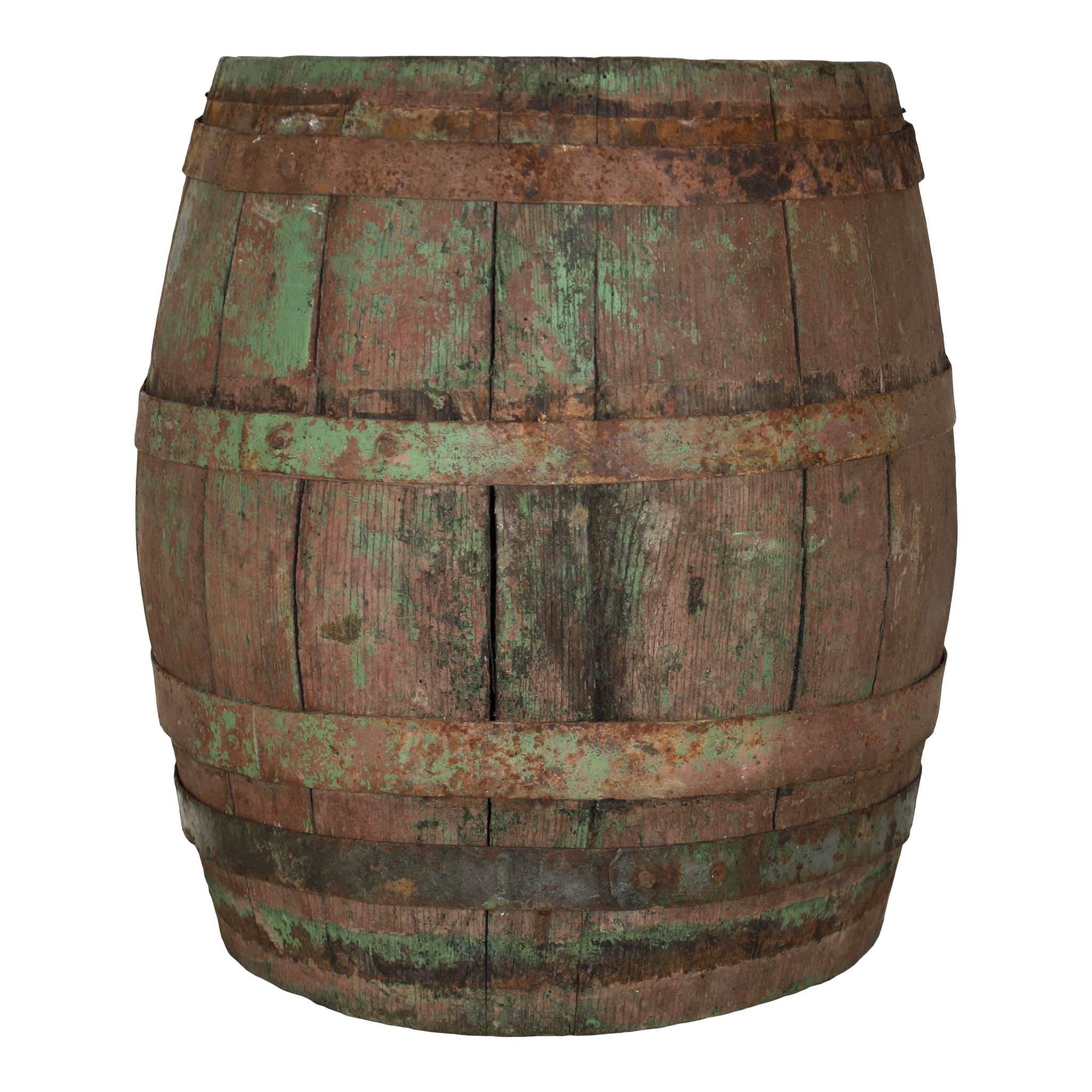 Green Wine Barrel