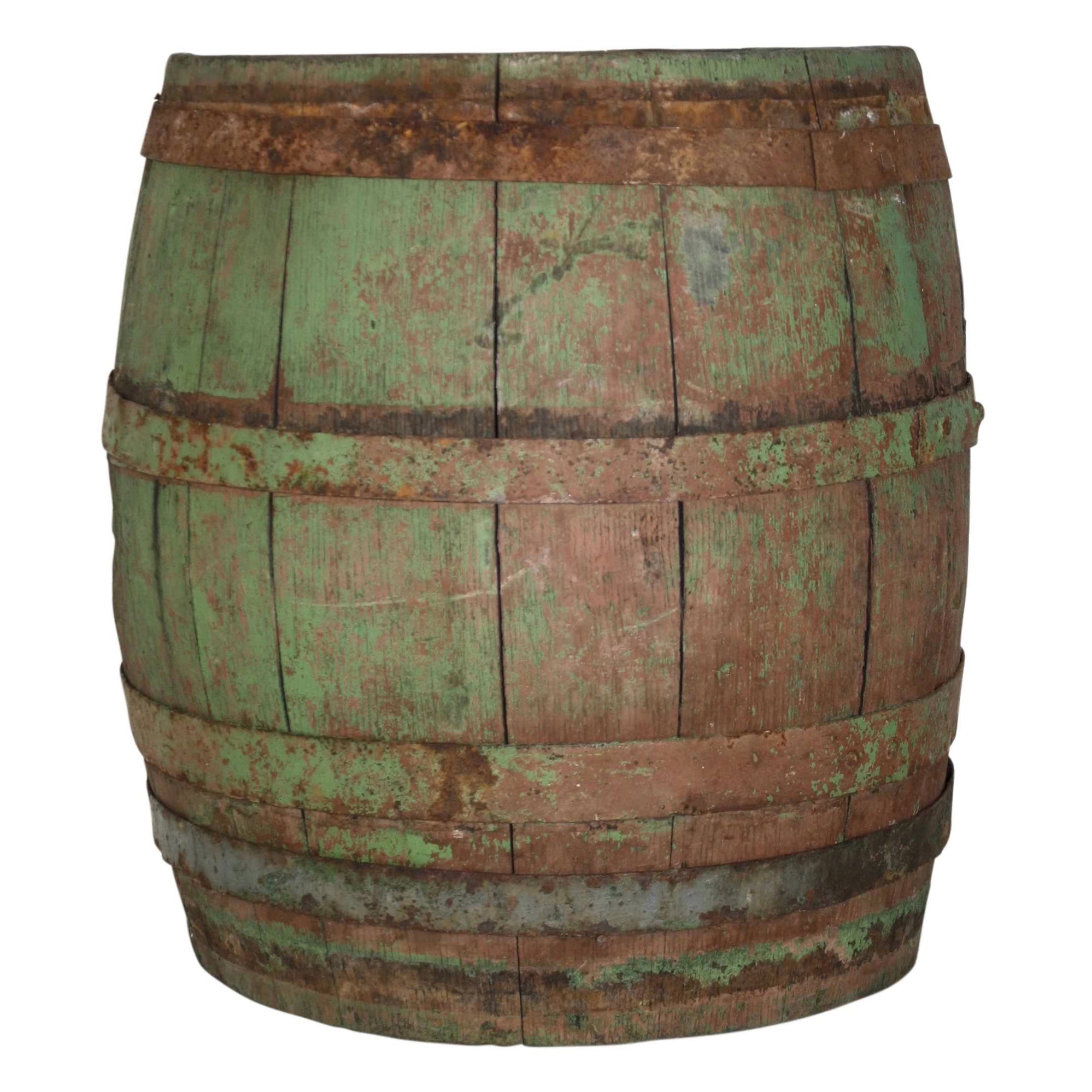 Green Wine Barrel