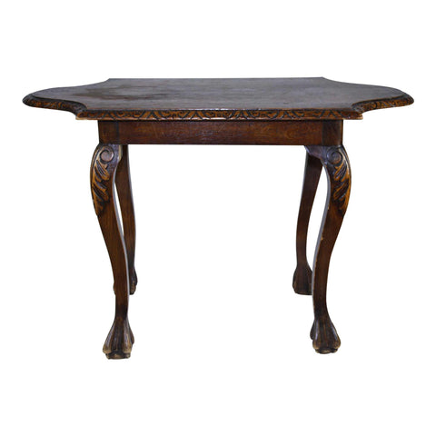 Oval Oak Side Table