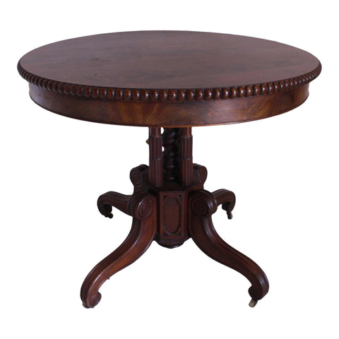Mahogany Round Table