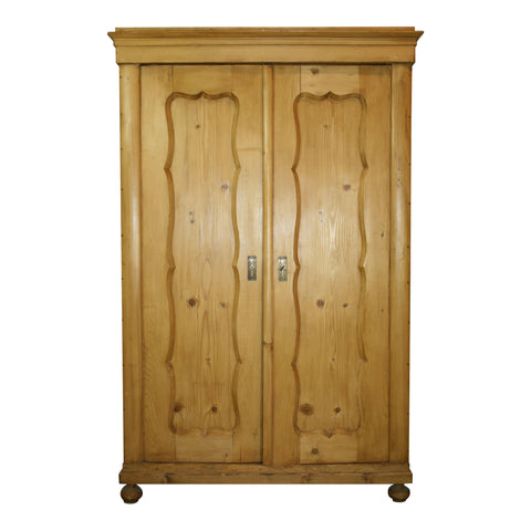 Two Door Pine Armoire