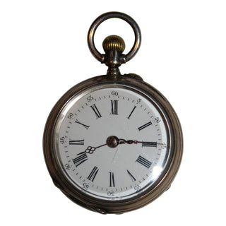 Swiss Remontoir Silver Pocket Watch