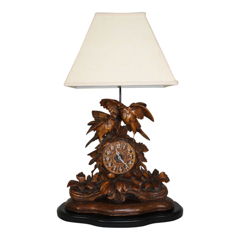 Mantle Clock Lamp