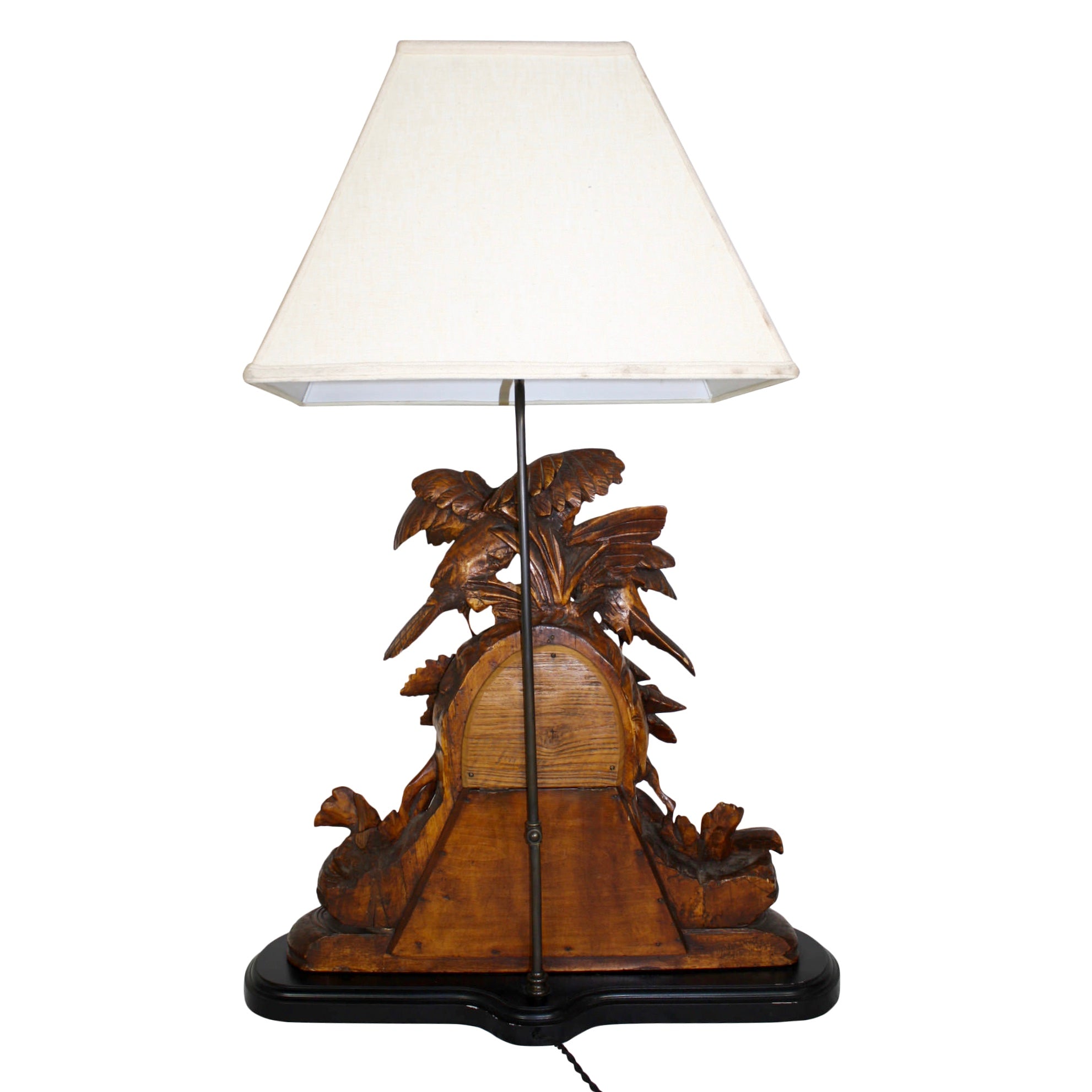 Mantle Clock Lamp