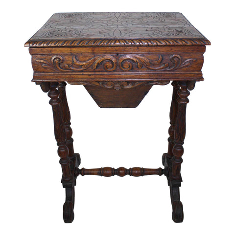 Oak Sewing Table