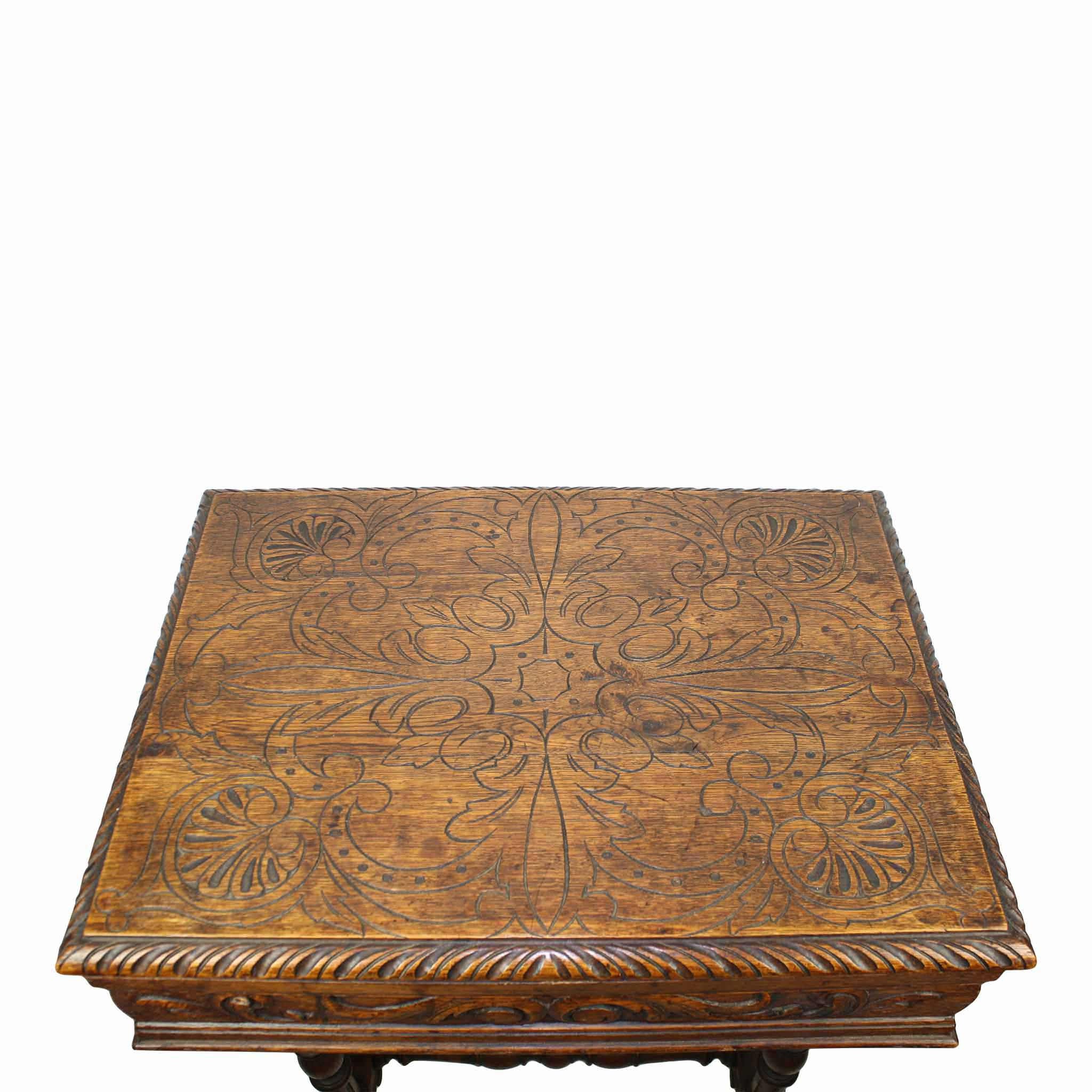 Oak Sewing Table