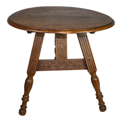 Oak Tilt Top Table