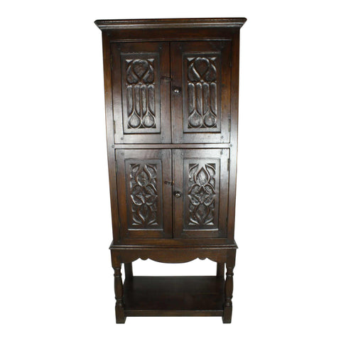 Oak Neo Gothic Cabinet