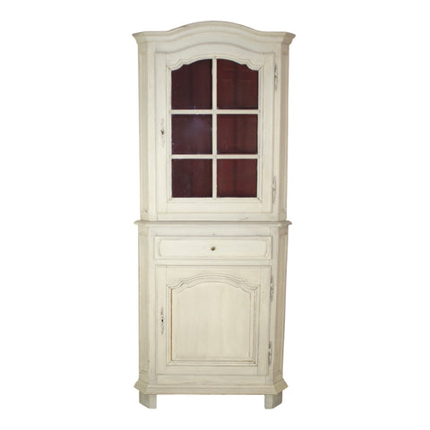 Painted Corner Cabinet