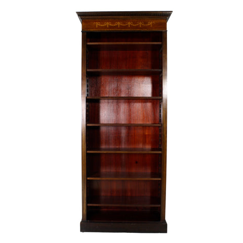 English Mahogany Bookcase