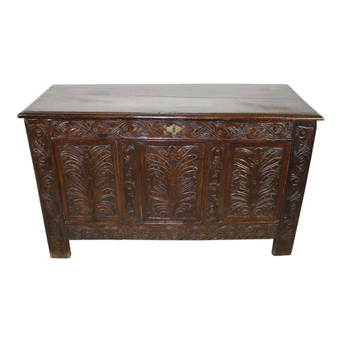 Carved Oak Trunk