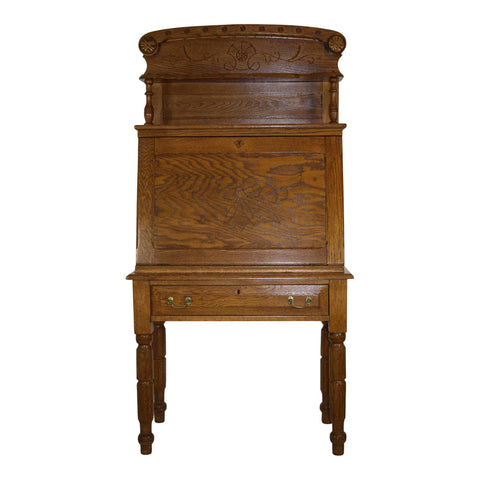 Oak Secretary Desk