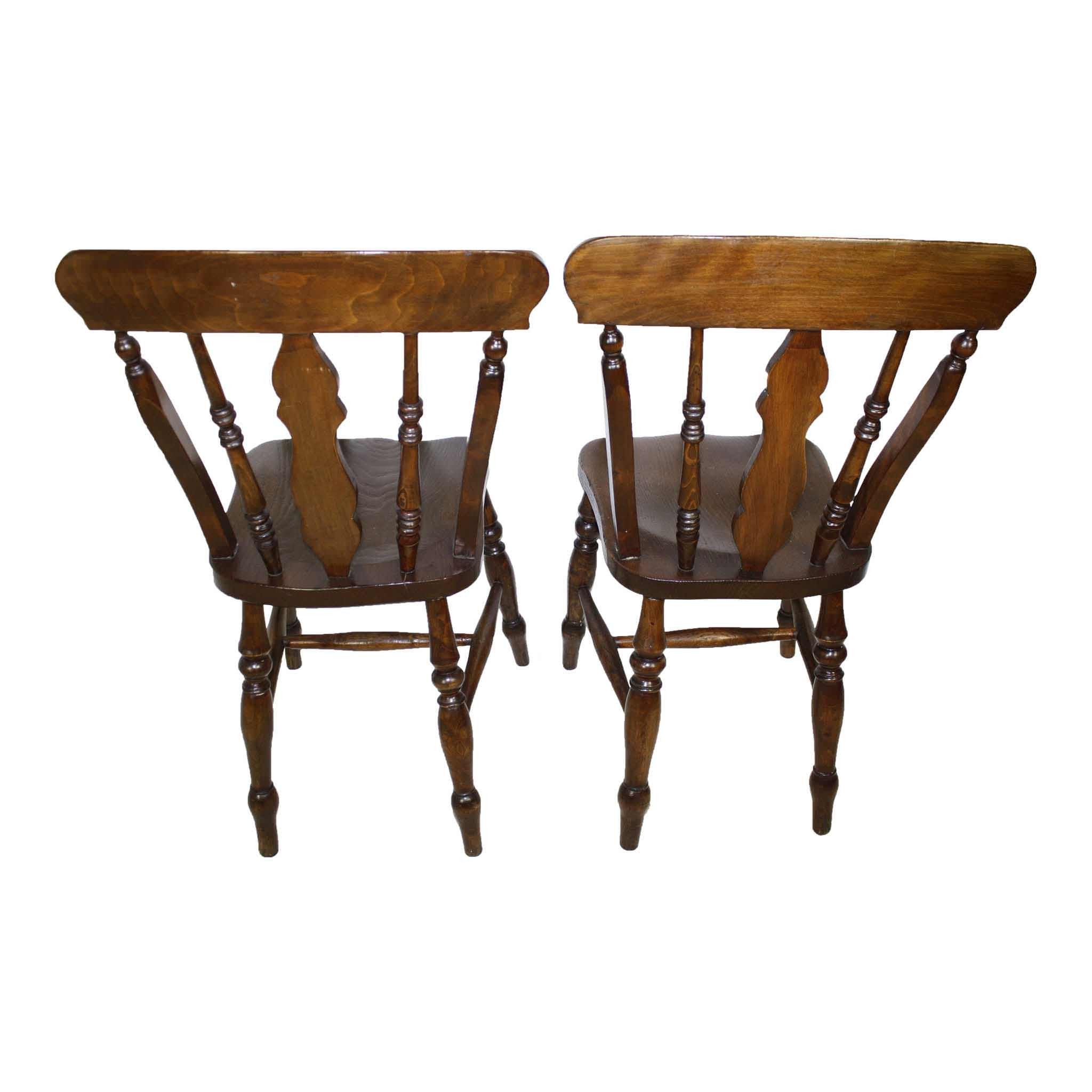 Oak Chairs Set/4