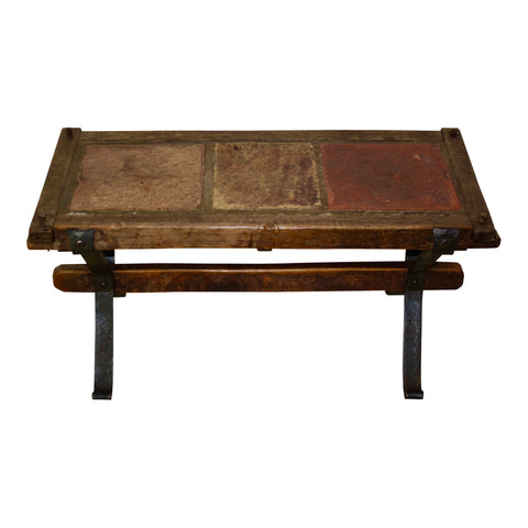 Coffee Table with Spanish Tiles