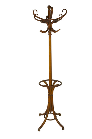 Rotating Bentwood Hall Tree