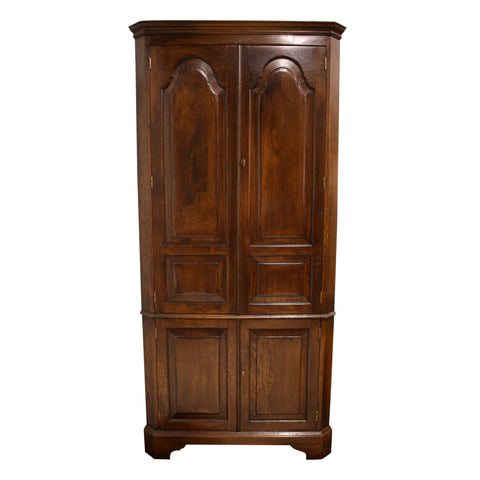 Oak Corner Cabinet
