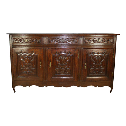 Louis XV Oak Sideboard