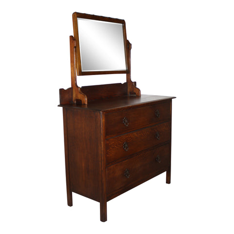 English Dresser with Mirror