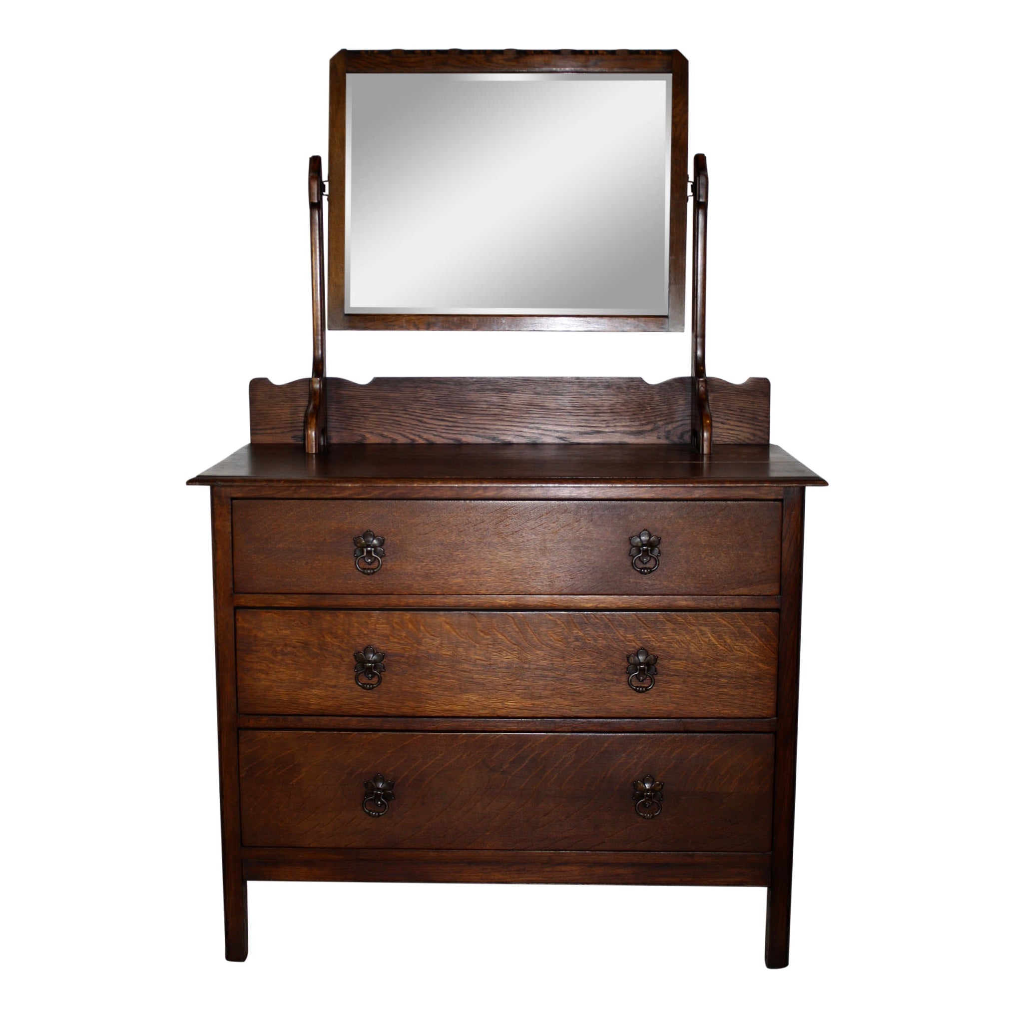 English Dresser with Mirror English Dresser with Mirror