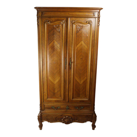 Louis XV Two Door Wardrobe