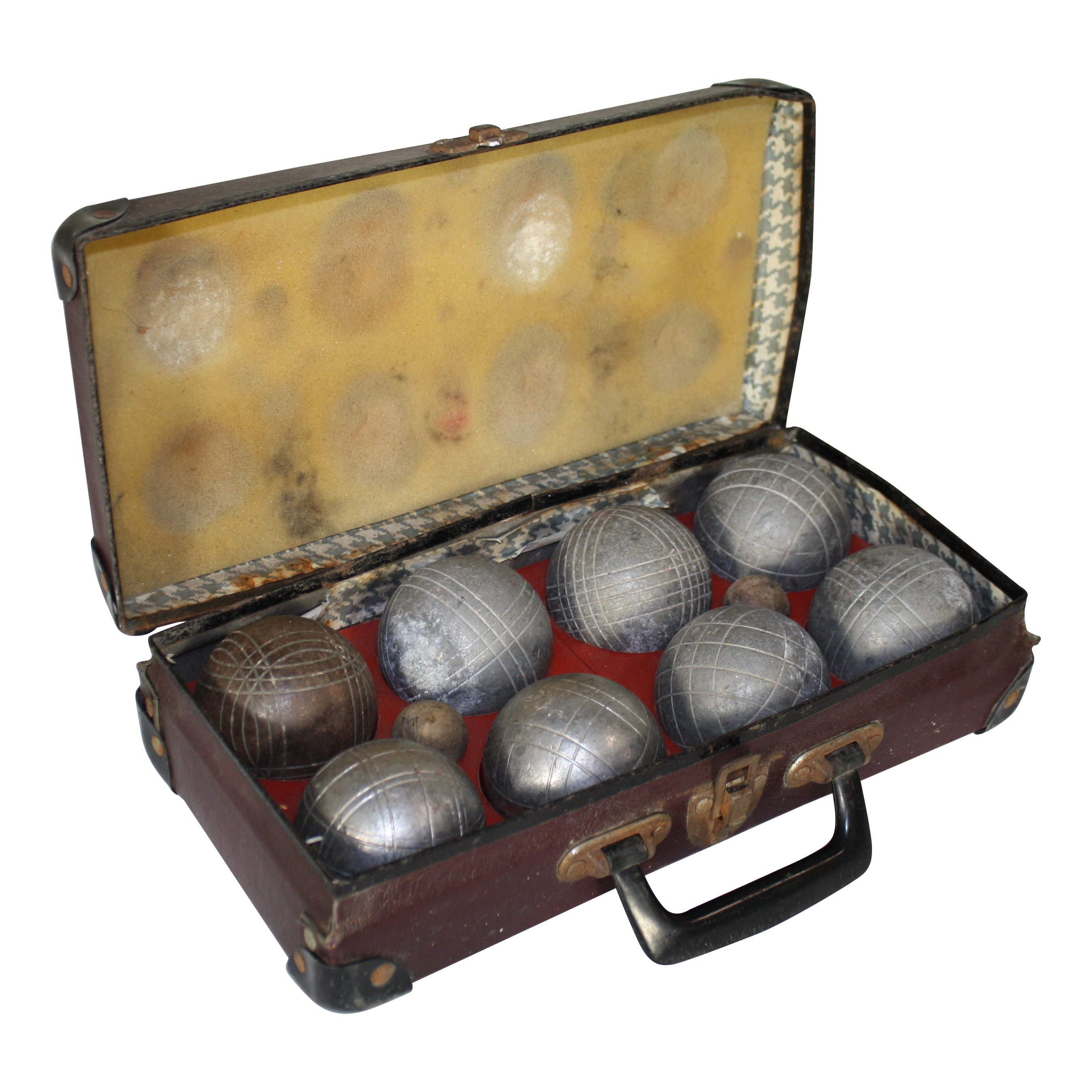 BLINKY Coffret en Bois Contenant 8 Boules de pétanque Beige 720 g BLINKY Coffret en Bois Contenant 8 Boules de pétanque Beige 720 g