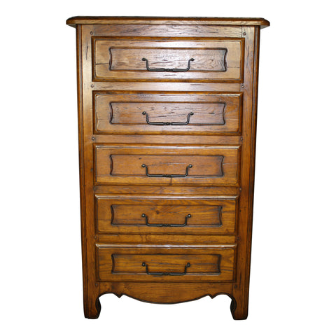 Rustic Oak Chest of Drawers