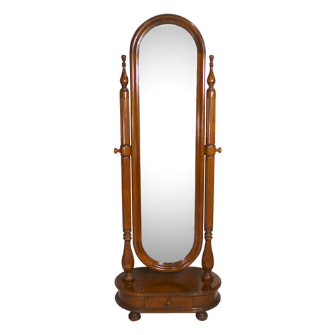 Oval Cheval Dressing Mirror