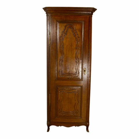 Oak Corner Cabinet