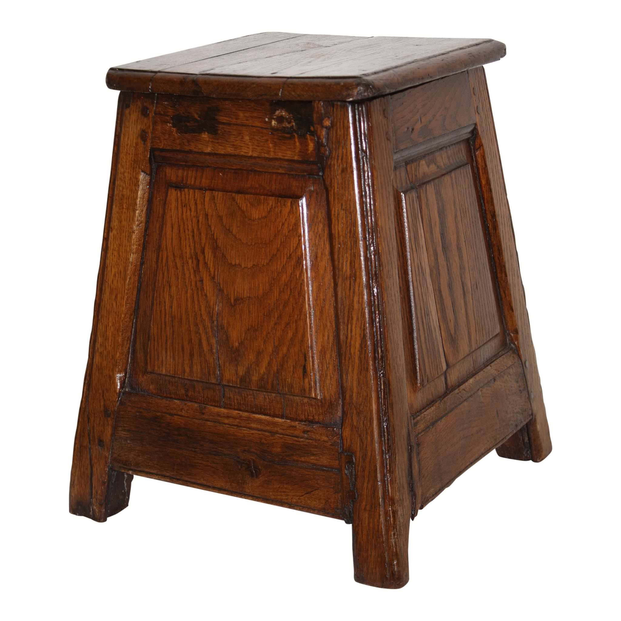 Small Square Side Table with Storage