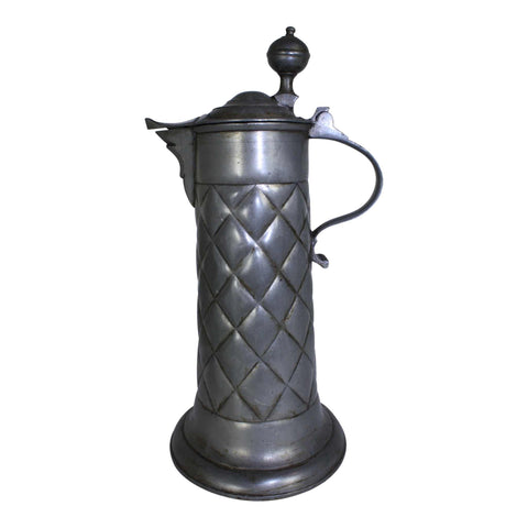 Quilted Pewter Tankard