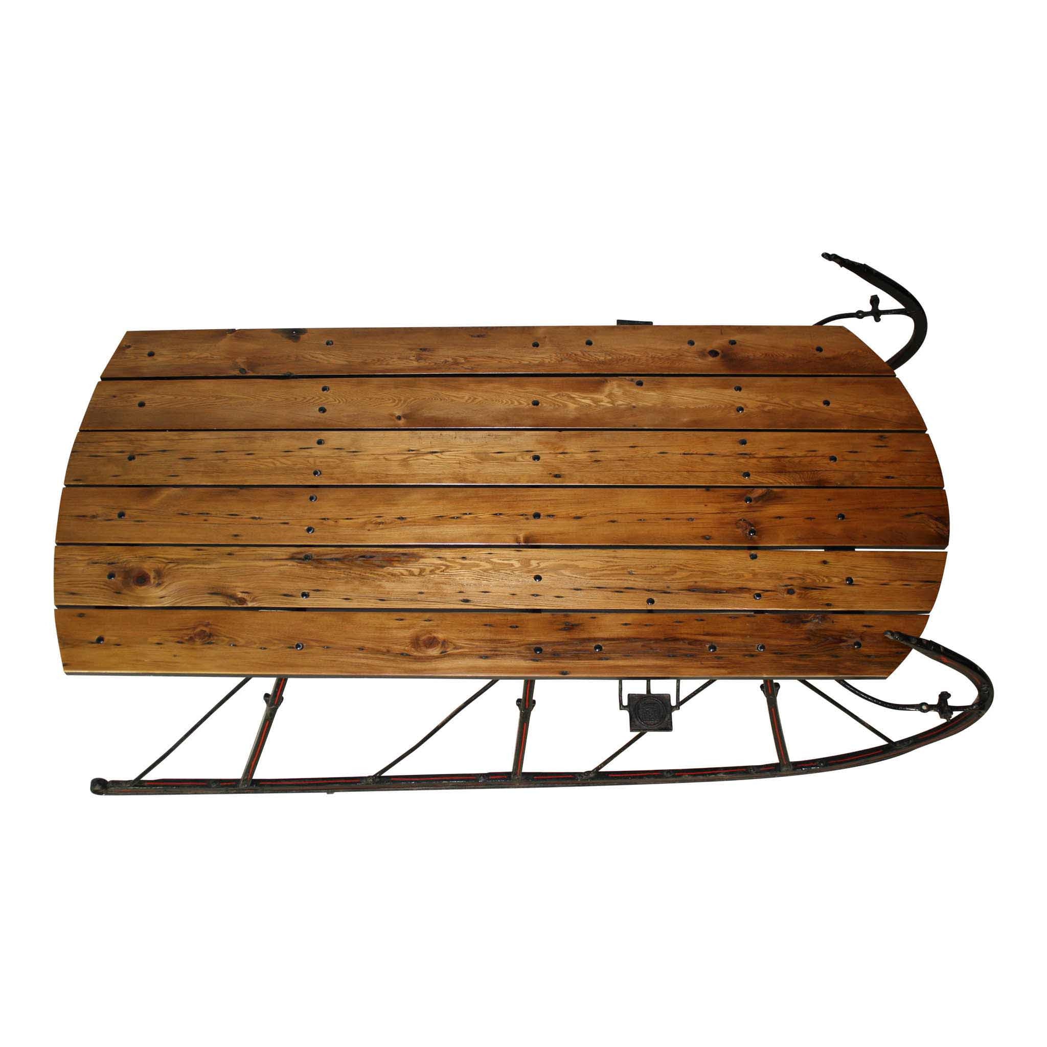 Large Sleigh Coffee Table