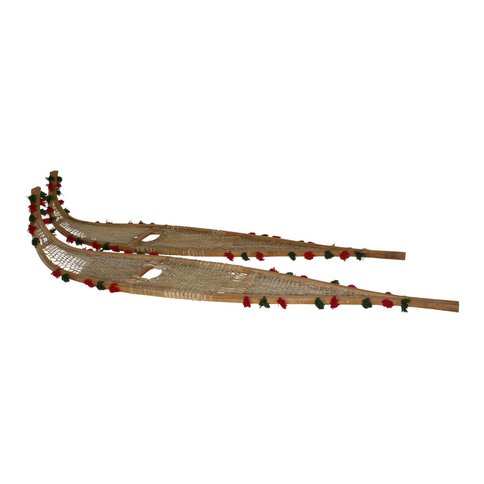 Indian Beaver Tail Snowshoes