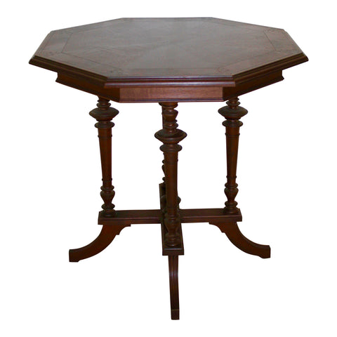 German Walnut Game Table