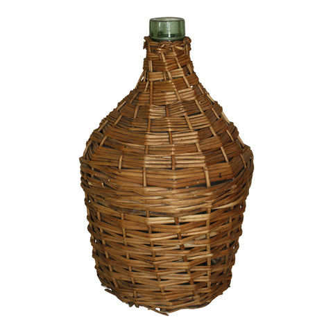 Wicker Demijohn Wine Bottle (Medium)
