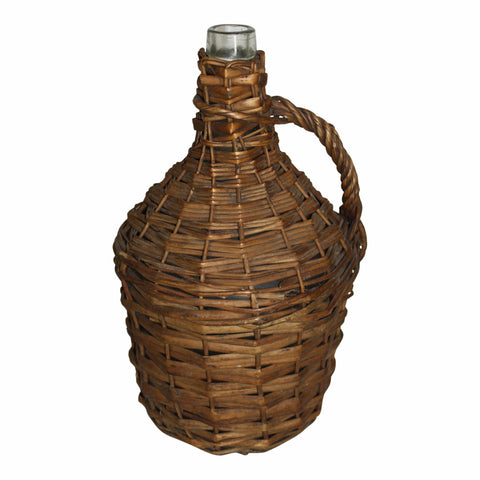 Wicker Demijohn Wine Bottle (Small)