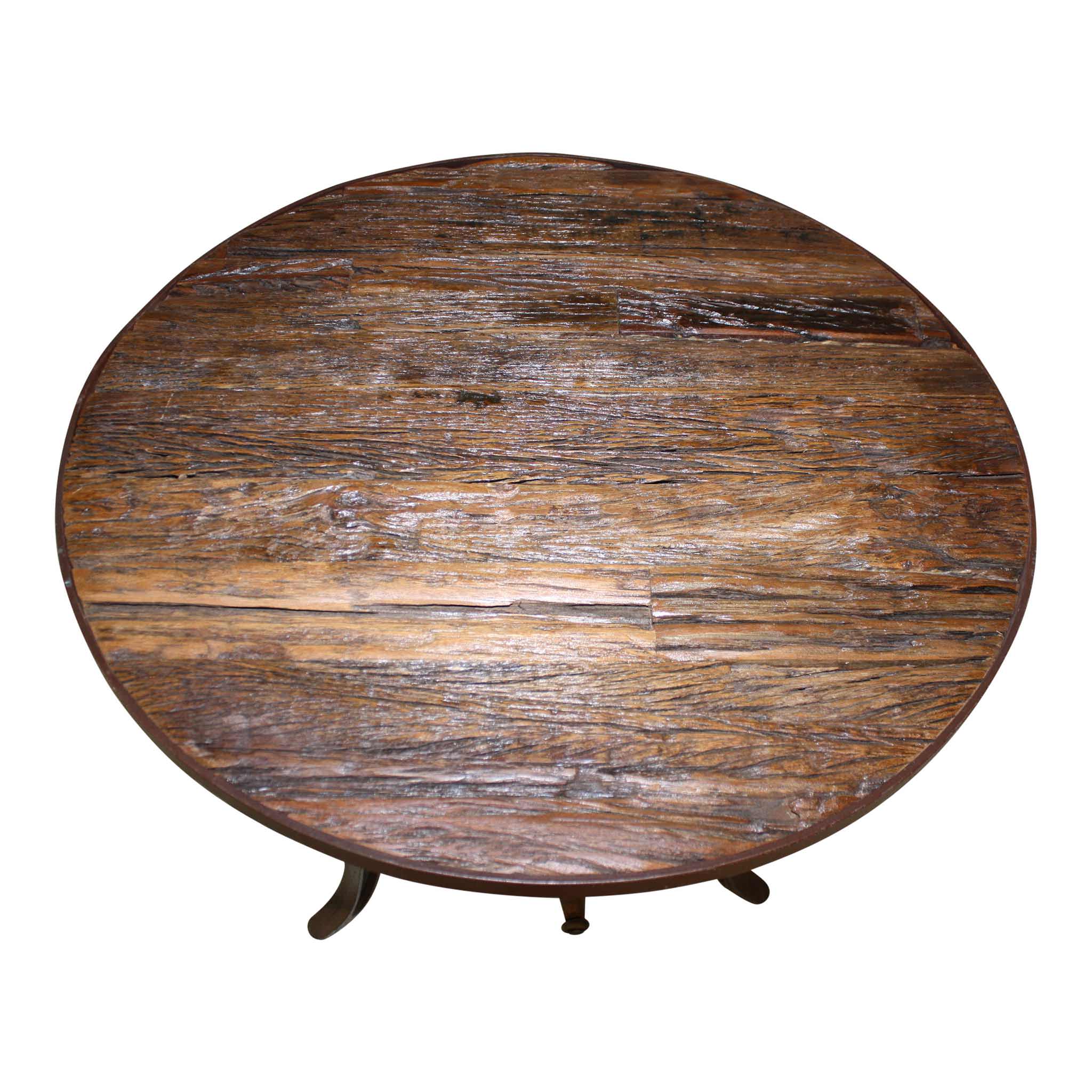 Vintage Industrial Bistro Table