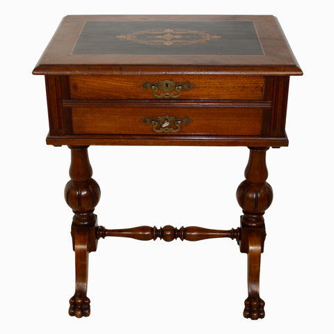 Sewing Table with Inlays