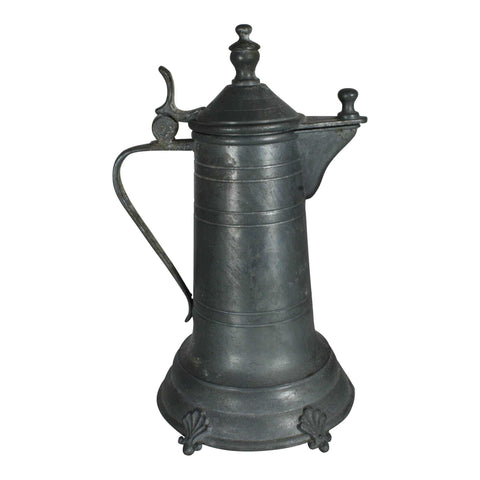 Ornate Pewter Pitcher