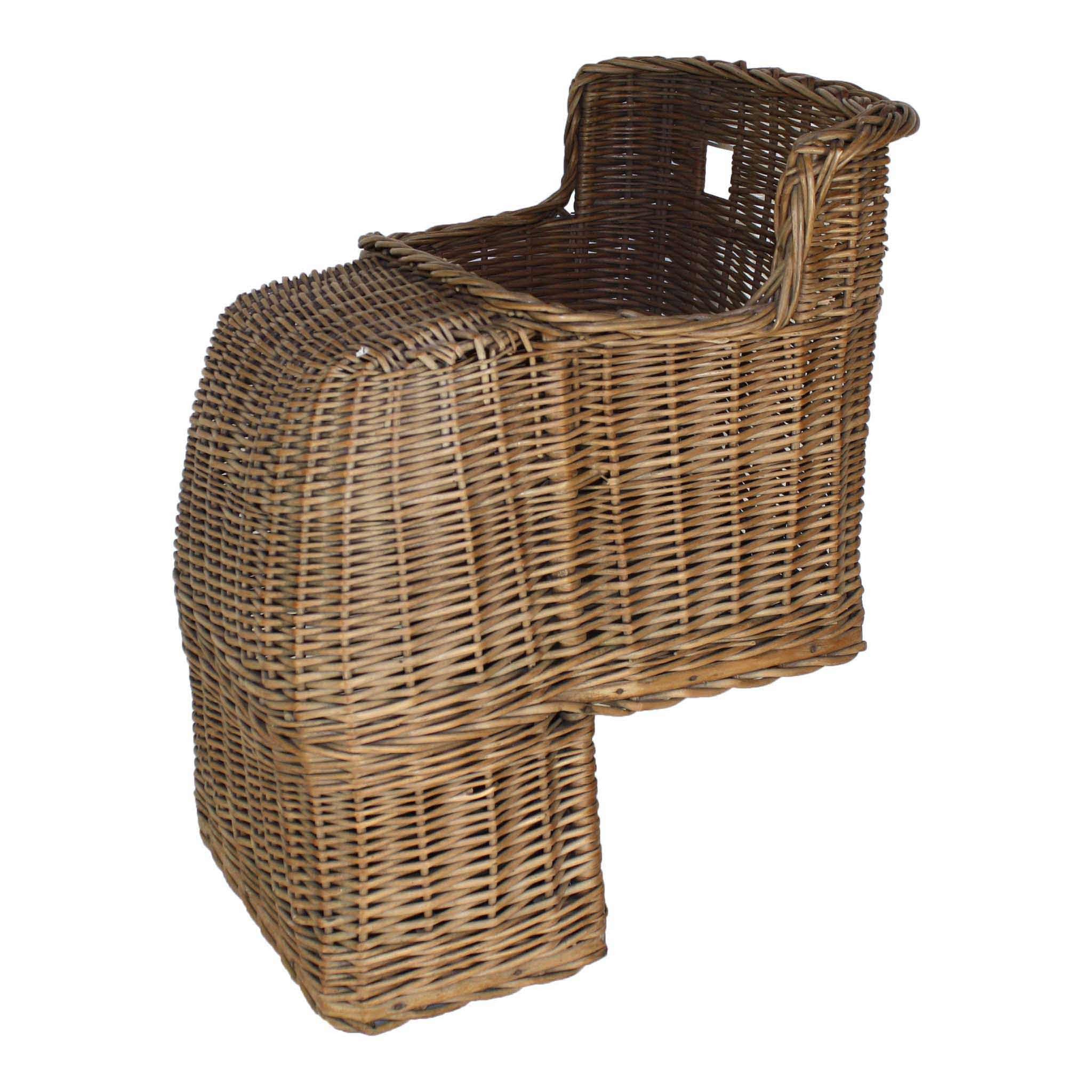 Wicker Bicycle Seat for Baby