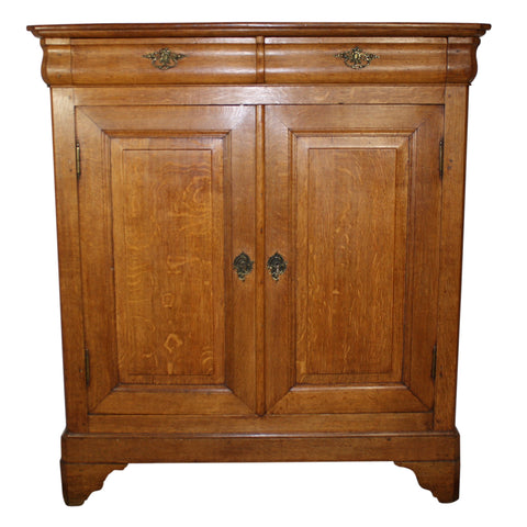 French Louis Philippe Oak Cabinet
