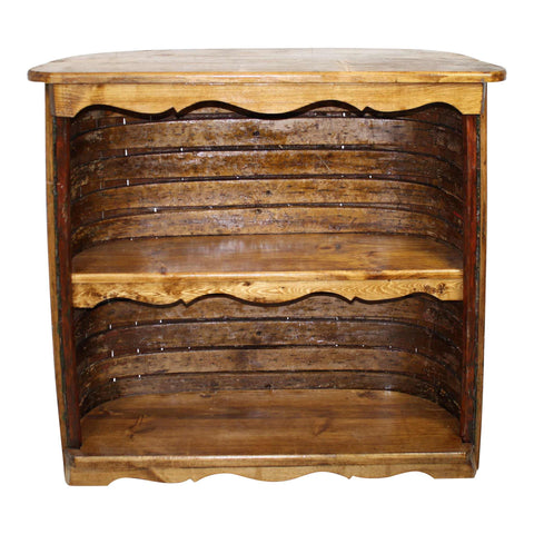 Small Wooden Canoe Bookcase