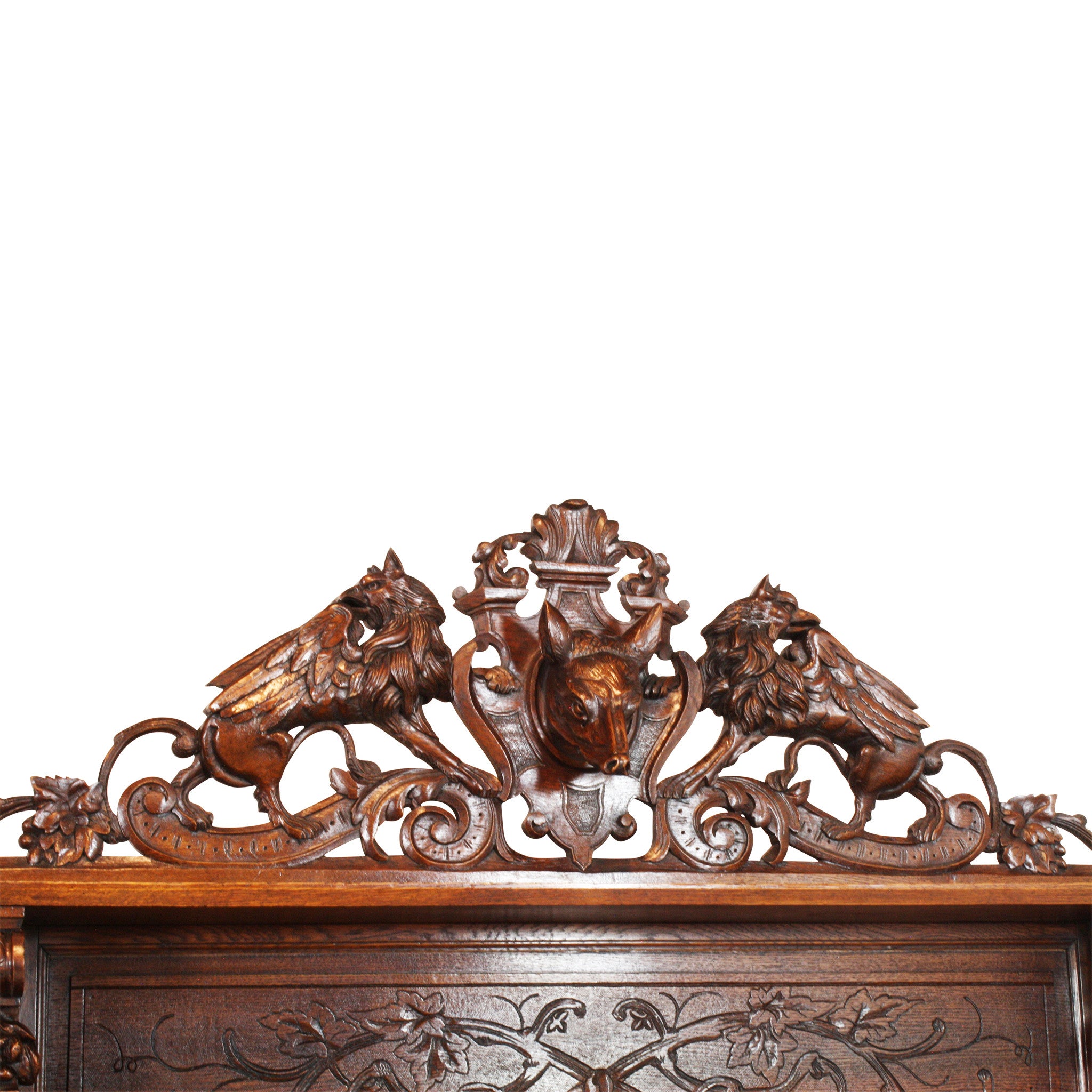 ski-country-antiques - French Hunt Buffet
