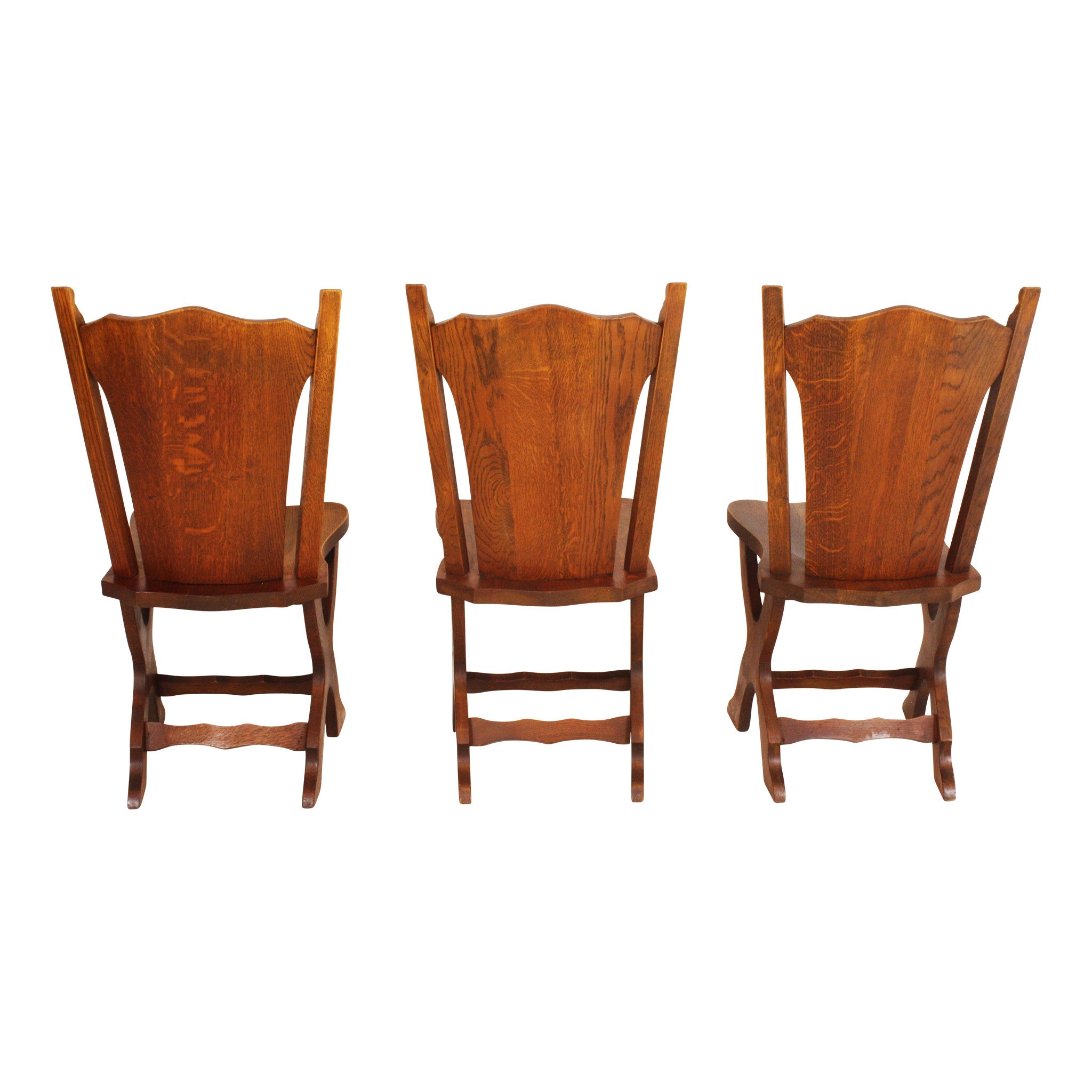 ski-country-antiques - Mountain Lodge Chairs - Set of 6